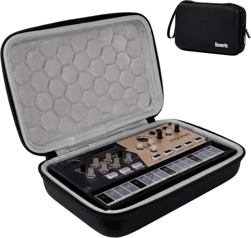 Miniatura 8 de Bolsa de transporte para controlador MIDI Banworks de poliuretano con carcasa rígida, ajuste personalizado para Ableton Push 3