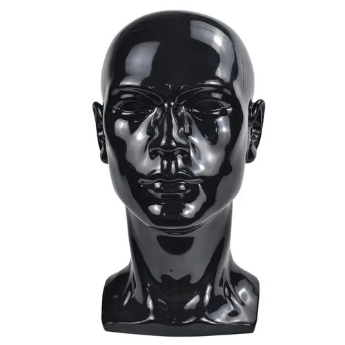 Miniatura 6 de Maniquí de plástico con cabeza de maniquí realista para hombre