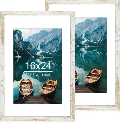 Miniatura 185 de Hongkee - Juego de 2 marcos de fotos, HK042515-MD5.5X8.5-BK(2PK)