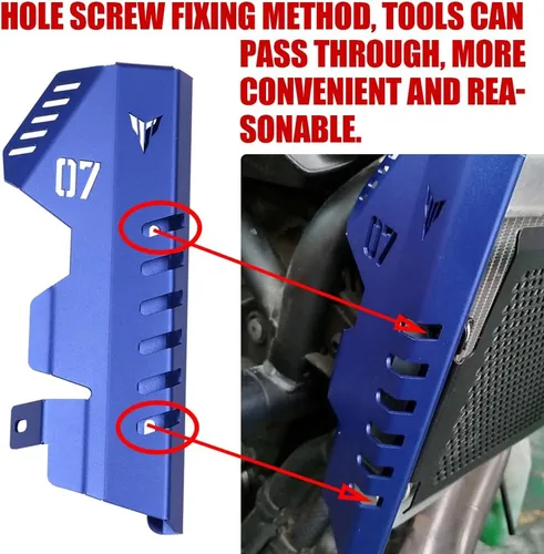 Miniatura 5 de Motocicleta Frente Radiador Rejilla Lateral Cubierta Protector de Parrilla Protector Protector Para Yamaha MT07 MT-07 FZ07 FZ-07 2013 2014 2015 2016