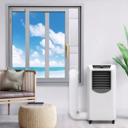 Miniatura 7 de Ninonly Kit de ventilación de aire acondicionado portátil con manguera de escape de 5.9 pulgadas, kit de sellado de CA portátil para ventana