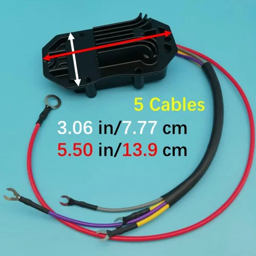 Miniatura 6 de Regulador de Voltaje Rectificador para Johnson Evinrude OMC BRP 395204 395391 582904 583076 583268 584423 878335 583529 584204 585129 585195 878331