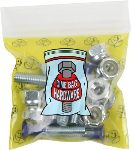 Miniatura 2 de Dime Bag Hardware Tuercas y pernos de montaje para monopatín 1" Phillips - Azul