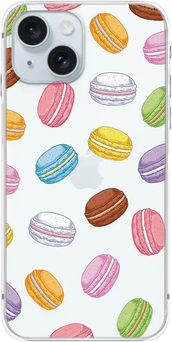 Miniatura 11 de Blingy's Funda compatible con iPhone 15, lindo patrón de pug divertido estilo perro, divertido diseño de animales de dibujos animados, funda