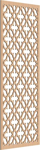 Miniatura 99 de Madison Paneles de pared decorativos de madera con calado, 9 3/8 pulgadas de ancho x 24 3/8 pulgadas de alto x 3/8 de alto, roble rojo rojo (Red Oak)