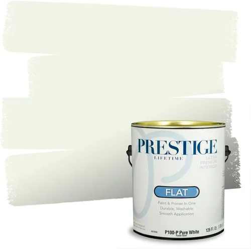 Miniatura 79 de PRESTIGE Pintura exterior e imprimación en uno, aloe, plano, 1 galón