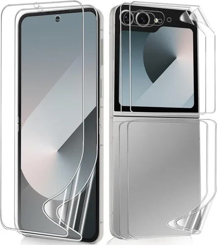 Miniatura 10 de 2 juegos de protectores de pantalla para Samsung Galaxy Z Fold 7, película de hidrogel de TPU interior + protector de pantalla frontal y trasera HD