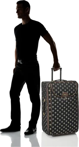 Miniatura 7 de American Flyer Equipaje Fleur De Lis 4 Piezas Set, Negro -, Fleur De Lis - Juego de equipaje de 4 piezas