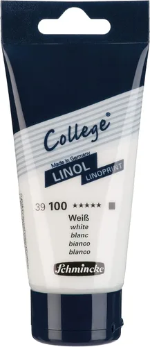 Miniatura 11 de Schmincke - College Linol, Artists' Lino Colors Negro 8.0 fl oz, 39700053, Tinta de impresión de lino a base de agua de bajo olor, impresión rápida