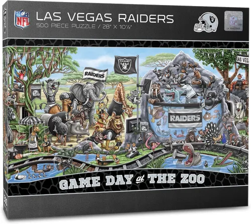 Miniatura 28 de YouTheFan - Rompecabezas NFL Game Day at The Zoo, 500 piezas