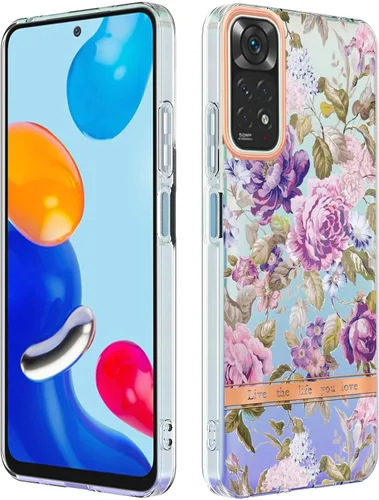 Miniatura 13 de Funda compatible con Redmi Note 11 4G, compatible con Xiaomi Redmi Note 11S 4G (no 5G) para teléfono móvil TPU funda FH