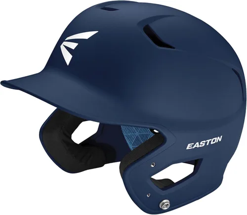 Miniatura 20 de Easton Z5 2.0 - Casco de bateo de béisbol Incluye protector de mandíbula reversible Negro