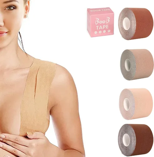 Miniatura 6 de Cinta de levantamiento de senos cinta de elevación y moda cinta de boob cinta de moda bob cubiertas de pezones cinta corporal para el pecho