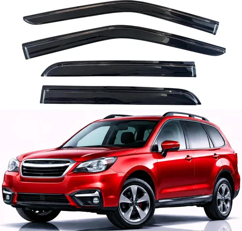 Miniatura 66 de KPY Visor de ventana compatible con Hyundai Tucson 2021-2025, 4 piezas de deflector de ventilación para ventana lateral, estilo Mugen, protector