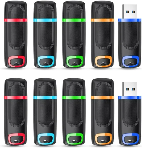 Miniatura 14 de RAOYI 10 PIEZAS 8GB USB 2.0 Unidad Flash Unidad de Pulgar Memoria Stick Unidad de Salto Unidad Zip para Almacenamiento de Datos y Copia de Seguridad