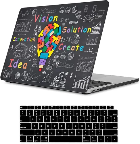 Miniatura 15 de Fancity Funda compatible con MacBook Pro de 13 pulgadas con Touch Bar versión 2022-2016, chip M2 M1 A2338/A2289/A2251/A2159/A1989/A1706, carcasa