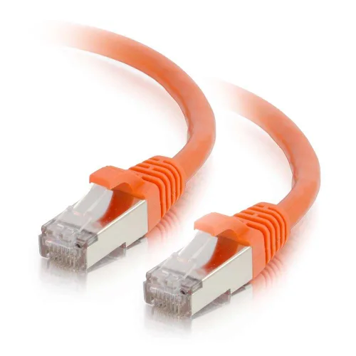 Miniatura 2 de C2G/Cables to Go 27872 Cable de red Ethernet cruzado Cat6 sin blindaje (UTP) sin enganche, amarillo (2,13 metros/7 pies)