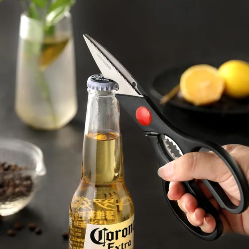 Miniatura 8 de Juego de cuchillos de cocina de 5 piezas, juego de cuchillos sin bloque con fundas, hoja afilada de acero inoxidable y mango cómodo, juego