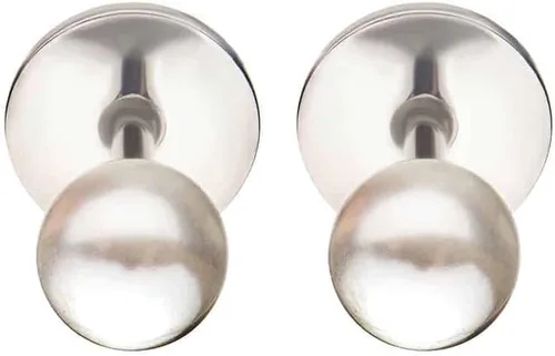 Miniatura 2 de ComfyEarrings - Aretes de perlas sintéticas, Resina, Sintético-perla