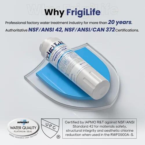 Miniatura 3 de UKF8001 Reemplazo para filtro EveryDrop 4, Everydrop EDR4RXD1, Maytag UKF8001AXX-200, UKF8001P, Whirlpool 4396395, 469006, FMM-2 MPF15090