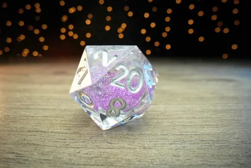 Miniatura 5 de FanRoll Elixir - Juego de dados de núcleo líquido: remolino hechicero