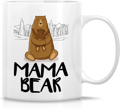 Miniatura 29 de Retreez - Taza divertida con texto en inglés "Mum Well Done I'm Awesome", 325 ml, tazas de café de cerámica, mensaje divertido, sarcástico