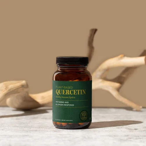 Miniatura 4 de Global Healing Center Quercetina (paquete de 2) 500 mg en total, 250 mg cada uno, apoya la función del sistema inmunológico y la respuesta natural
