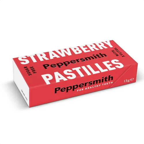 Miniatura 3 de Peppersmith Mentas dentales de fresa 12x15g