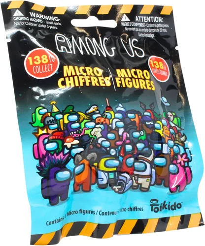 Miniatura 5 de Toptoys2u Bargain Bundles Among Us Micro Figures Series 1 - Bolsas para persianas (3 unidades)
