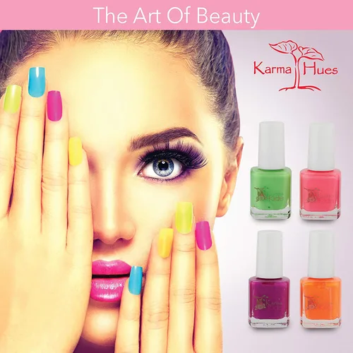 Miniatura 3 de Karma - Juego de esmaltes de uñas para niños, n.º 2, esmalte de uñas natural seguro para niñas pequeñas, no tóxico, vegano y libre de crueldad