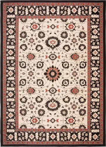 Miniatura 3 de SAFAVIEH Alfombra lavable al aire libre Courtyard Collection - 2'7" x 5', marrón y crema, no desprende pelusa y fácil limpieza, ideal para patio
