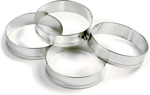 Miniatura 2 de Norpro Anillos para magdalenas, juego de 4 Gris