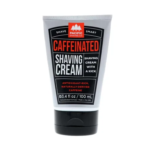 Miniatura 14 de Pacific Shaving Company Crema de afeitar natural – Manteca de karité + crema de afeitar de vitamina E para pieles sensibles – Fórmula limpia