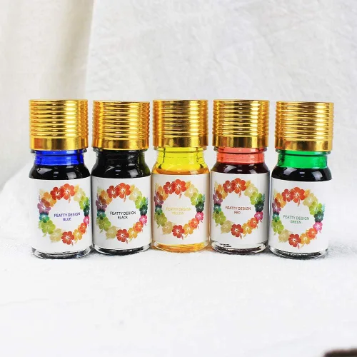 Miniatura 2 de GIFTS - Juego de bolígrafos de caligrafía, kit de 12 piezas, 5 puntas y 5 tintas, bolígrafo de escritura, juego de bolígrafos Anitque Dip