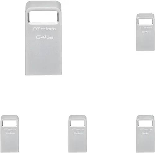 Miniatura 5 de Kingston DataTraveler - Unidad flash USB micro de 256 GB, diseño de metal ultra pequeño, USB 3.2 Gen 1, velocidades de hasta 200 MB/s