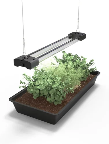 DYMOND BoostGro Luz LED de Cultivo Iniciador de Semillas de Espectro Completo Enlazable 5000K Luz Diurna + 660nm Rojo + 450nm Azul Accesorio de