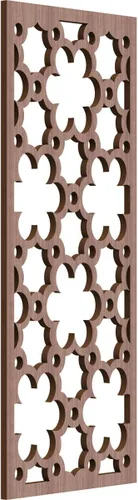 Miniatura 162 de Ekena Millwork WALW14X35X0250STGRO Southgate - Paneles de pared decorativos de madera con calado, 13 3/8 pulgadas de ancho x 34 3/8 pulgadas de rojo