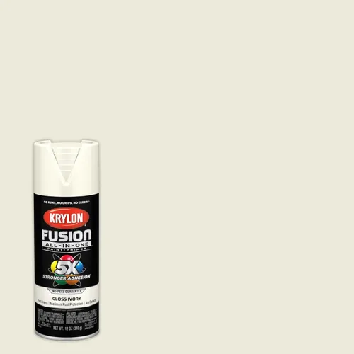 Miniatura 176 de Krylon Fusion - Pintura en aerosol adhesiva todo en uno para uso en interiores y exteriores, 12 onzas, aluminio