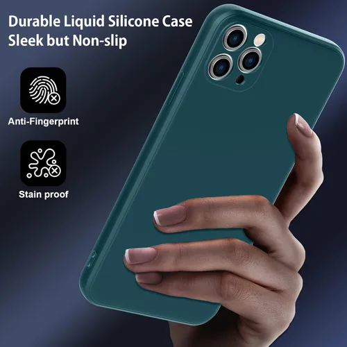 Miniatura 4 de Funda para Samsung Galaxy S22, funda delgada de silicona líquida, a prueba de golpes, funda delgada para teléfono Galaxy S22 5G, funda protectora