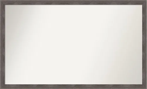 Miniatura 162 de Amanti Art Espejo personalizado, espejo de baño gris plomo a rayas, espejo de pared o espejo de tocador de baño sobre el fregadero