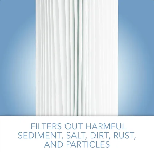 Miniatura 2 de CFS Cartuchos de filtro de agua plisados de alto flujo de 10 x 4.5 pulgadas compatibles con modelos HDX HDX4PF4 - Filtro de repuesto de 30 micrones