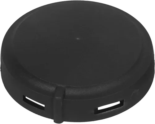 Miniatura 3 de X AUTOHAUX Tapa de válvula de motor 94810513207 Reemplazo negro para Porsche Cayenne 2003-2006