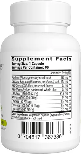 Miniatura 3 de BIOptimizers Herbal Power Flush - Limpieza digestiva extra fuerte - Elimina toxinas mejora la digestión intestinal - Alivio de molestias hinchazón