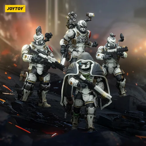Miniatura 2 de JoyToy 1/18 - Juego de 4 figuras de acción de mecha, fuerzas expedicionarias de dolor, 9ª legión, compañía de asalto, sargento mayor, asaltante