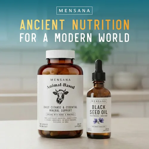 Miniatura 7 de MENSANA, Aceite de semilla negra (4 onzas – 47 porciones) – Virgen Nigella Sativa prensada en frío – Aceite de bienestar 100% orgánico, sin OMG