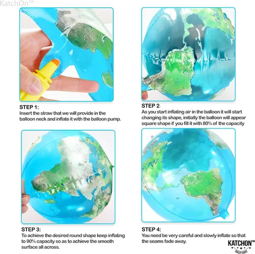 Miniatura 4 de Enorme globo número 1 de 40 pulgadas para el primer cumpleaños, globos grandes Globo azul Tiffany número uno para decoraciones de primer