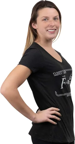 Miniatura 3 de May The (F=m*dv/dt) Be with You Camiseta divertida de ciencia de la física para mujer