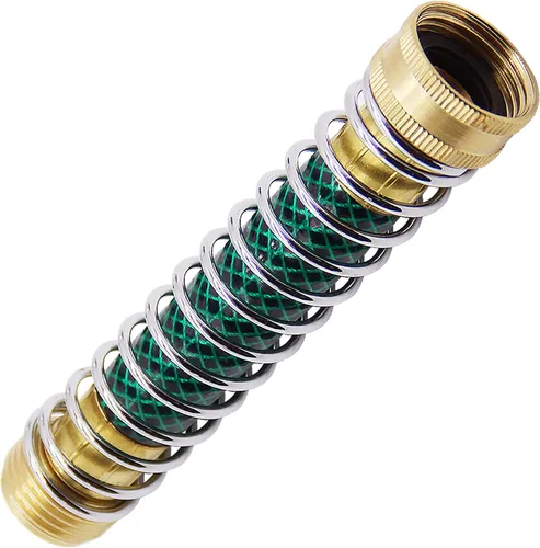 Miniatura 3 de Lifynste Adaptador de extensión de manguera de jardín, protector de torceduras de manguera con resorte helicoidal, paquete de 2