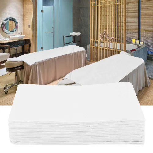 Miniatura 3 de BNP 10 piezas de sábanas de spa desechables para mesa de masaje, cubierta impermeable no tejida para masajes, spa y exámenes, suministros de spa