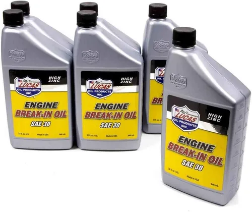 Lucas Oil 10630 Aceite de rodaje de motor SAE 30-32 FL OZ (paquete de 6)